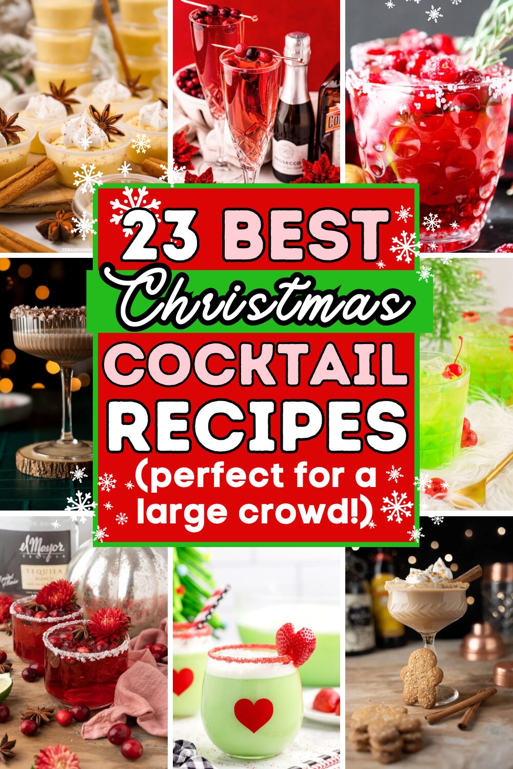 Read more about the article 23 Easy Christmas Cocktails for Uplifting Holiday Cheers