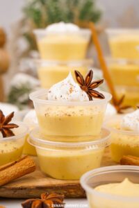 Read more about the article Eggnog Christmas Pudding Shots – ZEN AND HONEY